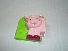 Leap Frog Fridge Farm Barn Magnetic Animal Part Head Pig 2004 Older version
