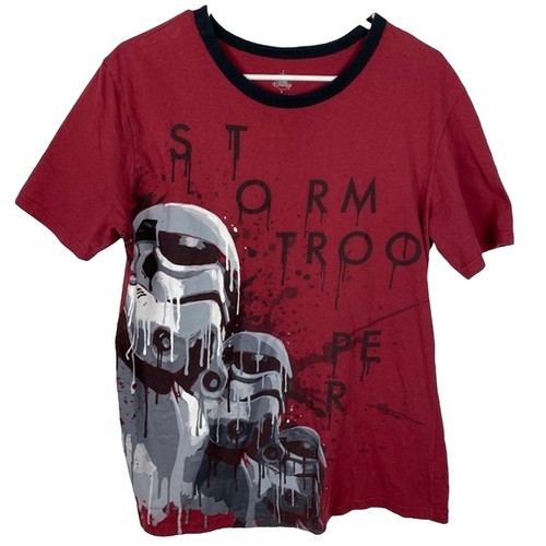T-shirt Star Wars Stormtrooper – Garçon 12 Ans, Gris, Coton, état Très Bon