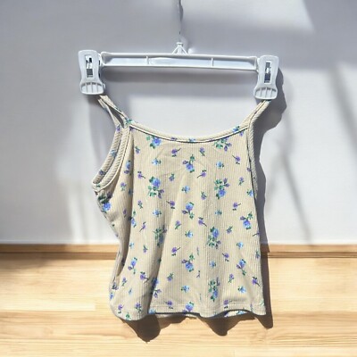 Pinc girls floral tank top L23627 sz 7/8 | eBay