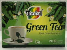 Therbal Green Tea Infusion Herbs Te Verde Te Instantaneo 20 tea bags