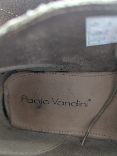 Mens ‘Paolo Vandini’ Suede Boots - Size 10 - Picture 6 of 7