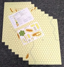 Panzer Leader, Desert War, 8 Maps, For Avalon Hill  Terrain chart  Overlays