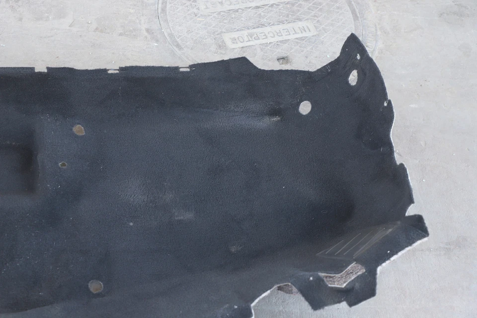 Nissan 350Z 07-08 Interior Floor Carpet Black 74902-CE000, B006, OEM, 2007, 2008 - Image 3 of 4