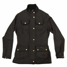 Barbour Ladies Morris Utility Jacket Black Uk 12 Rrp £230 Ln100 Ac 03