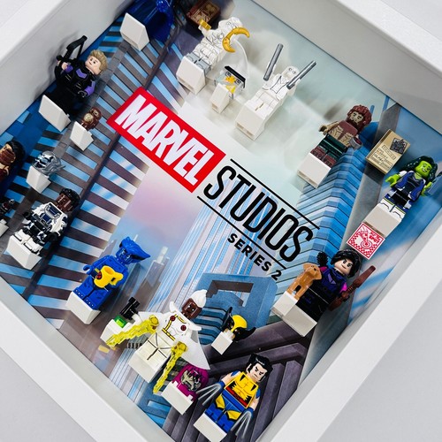 Display frame case for Lego ® Marvel series 2 71039 minifigures figures 27cm - Picture 14 of 22