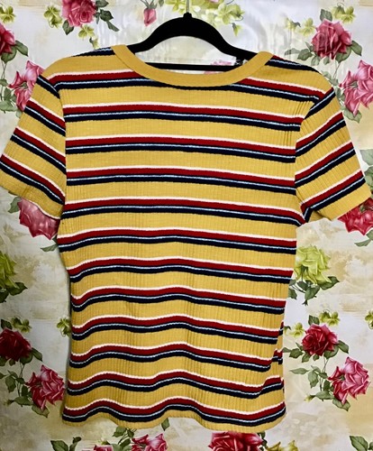 NOBO LADIES JUNIOR SHORT SLEEVE TOP SIZE XL/XG (15 - 17) - Picture 2 of 3