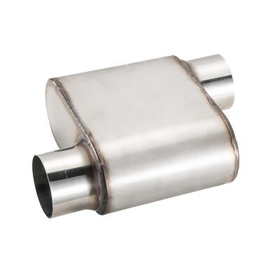 Muffler 3'' Offset In / 3'' Offset Out Moderate Sound Original Color