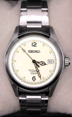 SEIKO x TiCTAC 40th Anniversary SZSB032 Automatic Watch Ivory Dial