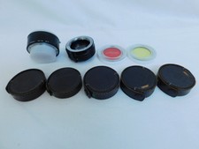 NIKON PK-13 VIVITAR AUTO TELE CONVERTER 2X-5 5 NIKON FILTERS R60 52MM Y48