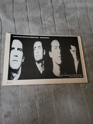 TPGM10 WERBUNG 5X8 LLOYD COLE & THE COMMOTIONS: ''MAINSTREAM''