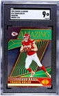 2024 Panini Illusions Football Green Travis Kelce #14 SGC 9