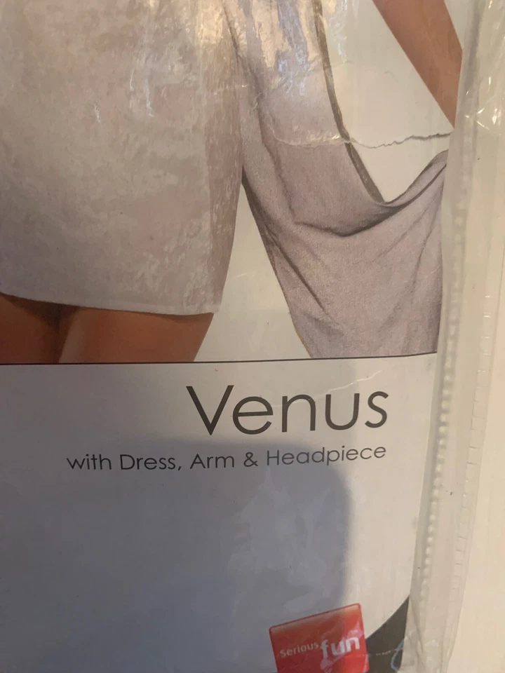 Новый без ценников костюм греческой богини Smiffy's Venus взрослый размер M платье головной убор - Изображение 2 из 4