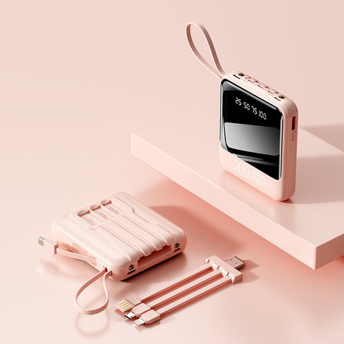 Mini 66W fast charging with built-in cable, 20,000 mah capacity power bank - 第 14/23 張圖片