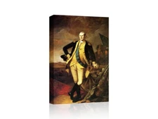 George Washington At Princeton-Charles Peale - CANVAS OR PRINT WALL ART