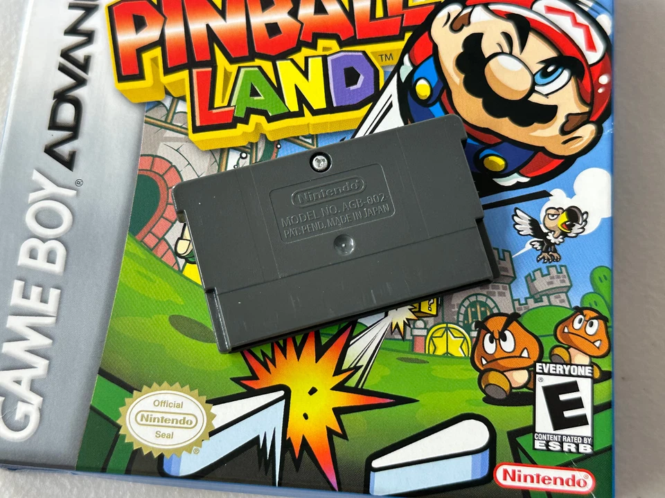Mario Pinball Land (Nintendo Game Boy Advance) Auténtico Completo Foto 4 de 4