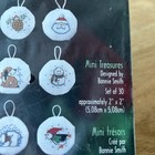 BUCILLA BONNIE SMITH "MINI TREASURES" COUNTED CROSS STITCH ORNAMENT KIT 30 Orn — photo 4