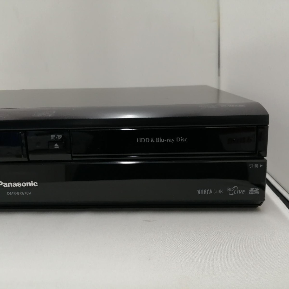 Panasonic DMR-BR670V VHS Integrated Blu-ray Disc Recorder Panasonic DMR-BR670V VHS Integrated Blu-ray Disc Recorder