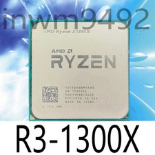 AMD Ryzen 3 1300X R3-1300X CPU Processor3.5GHz 4-Core 8M 65W Socket AM4 CPU Proc