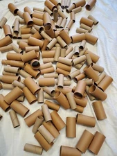 NEW! Lot of 150 Thick Cardboard Craft Rolls Tubes for Crafts Art  Projects  