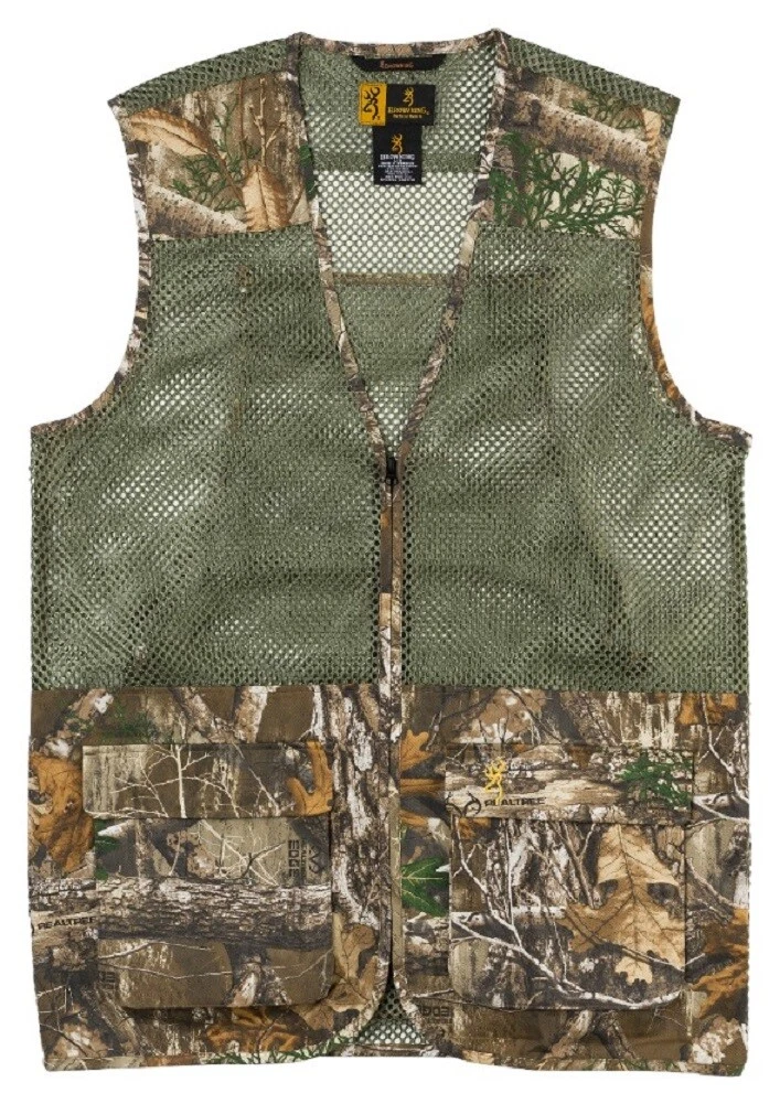 Browning Upland Dove Vest Realtree Edge Camo CHOOSE YOUR SIZE