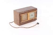 Ancien Bois Poste de Radio à Tubes AT-217 Gwk Radio Elektro-Apparate-Werke