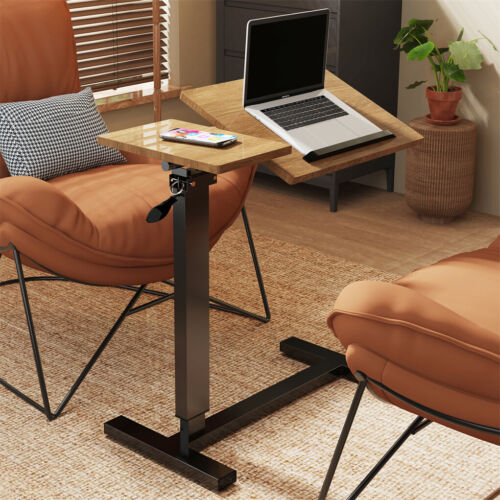 Laptop table care adjustable computer table sofa bedside table with rollers XXL - Picture 1 of 18