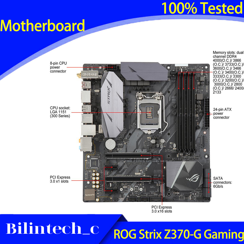 マザーボード rog strix z370-g gaming ROG STRIX Z370-G GAMING | Motherboards | ROG Global
