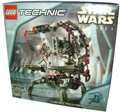 Lego STAR WARS #8002 Technic DESTROYER DROID New MISB 42884080020|