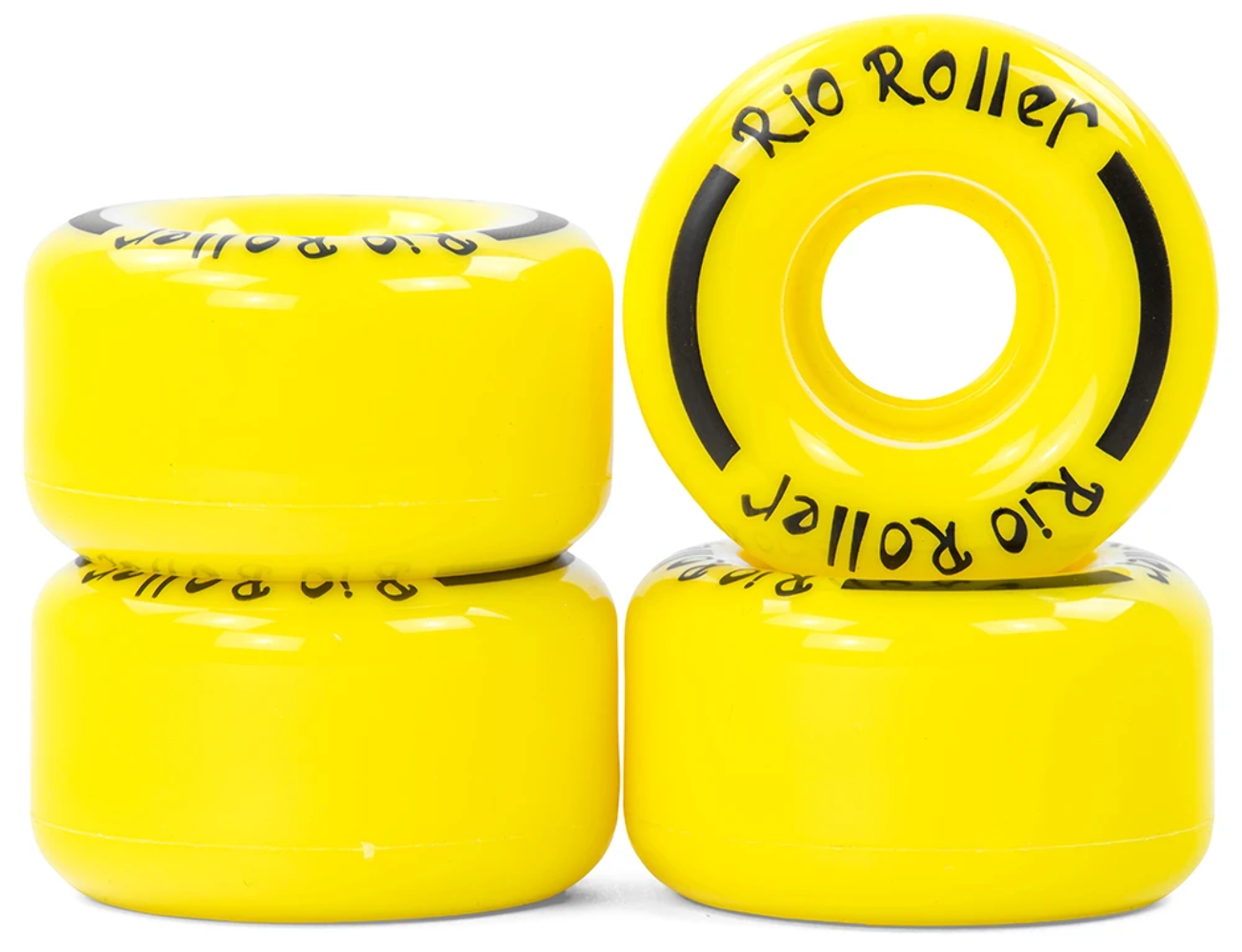 Rio Roller Skates Coaster Quad Skate Wheels, Yellow (Set Of 4) eBay
