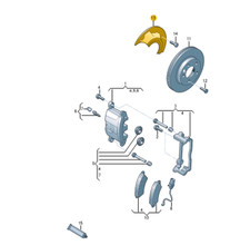 Disque de frein Volkswagen CRAFTER