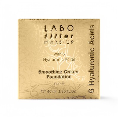 Labo Filler Make-Up Foundation Cream Smoothing SPF 15 N 24 Rosy Sand 40Ml