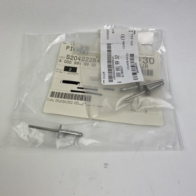 3 x Genuine Mercedes-Benz OE Blind Rivets With Pan Head 000-991-99  