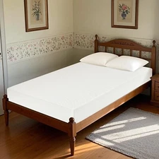 5" Twin Size Cooling Gel Memory Foam Mattress for Kids, with Removable Cover