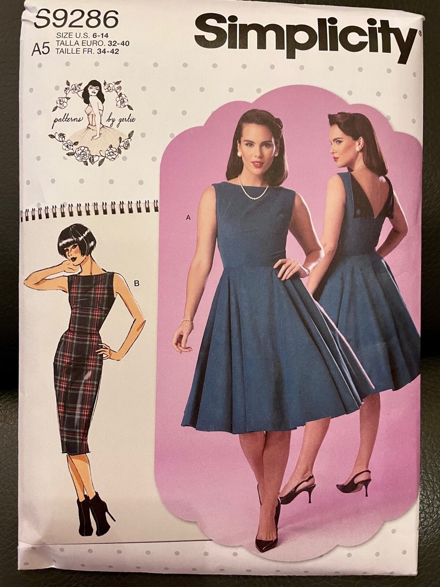 slim fit dress slacks Simplicity Pattern S8289 Misses' Special Occasion Dresses main image 1