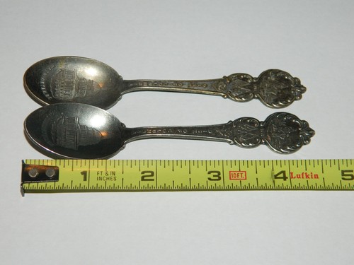 Washington DC American Collectors Guild 2 Souvenir Spoons - Picture 5 of 5