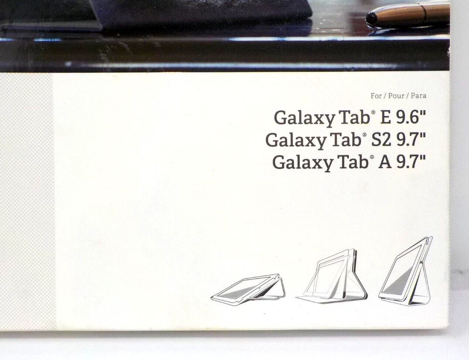 Case Logic SureFit Folio for 9.6"-9.7" Samsung Galaxy Tablet - Indigo    NEW - Image 2 of 4