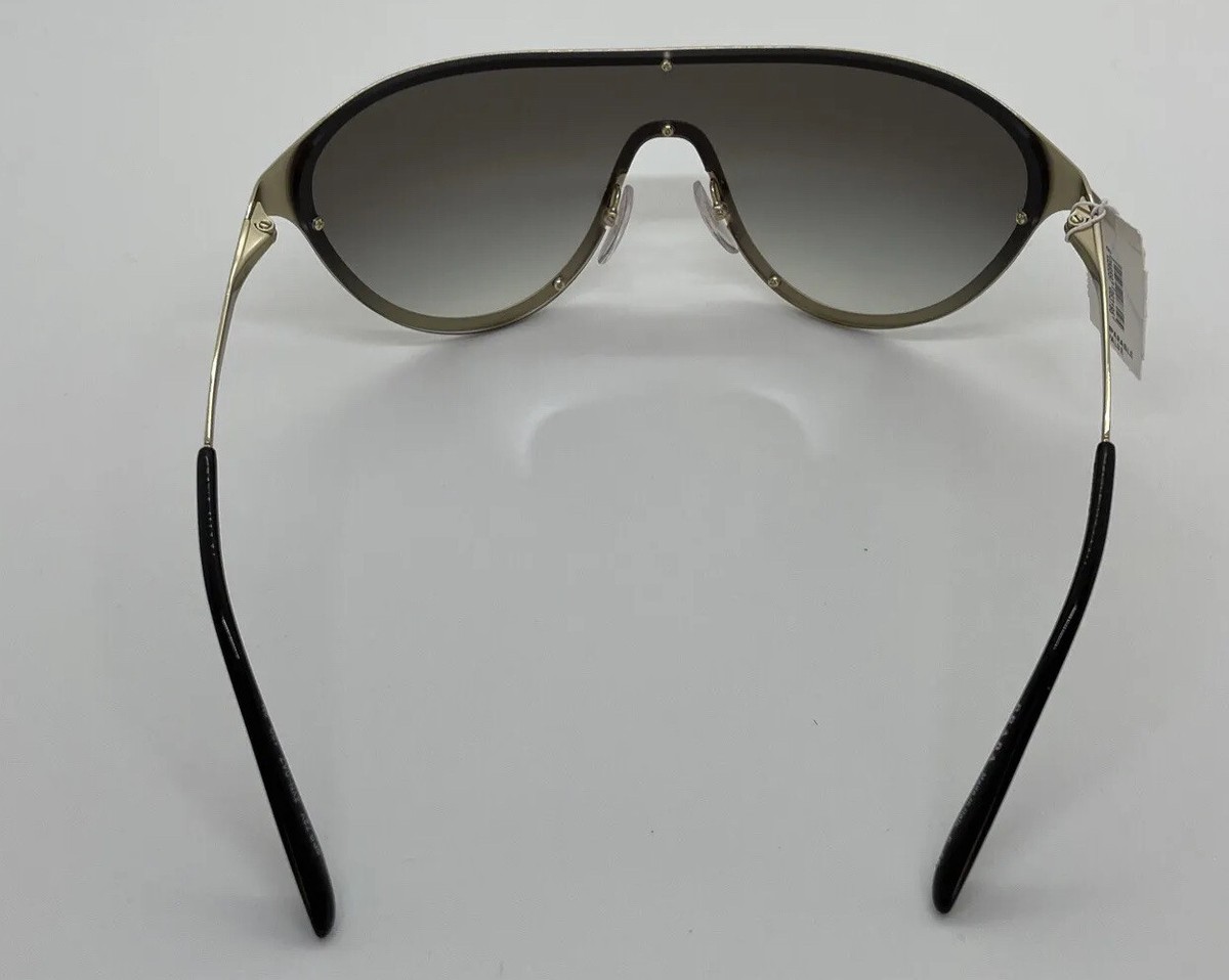 NEW Prada Sunglasses for Women SPR 72V Gold Frame Brown Lens  display picture 1