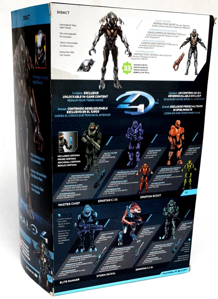 HALO 4 Series 2 DIDACT Deluxe Action Figure 2013 McFarlane Toys NEW IN BOX - Image 3 of 4