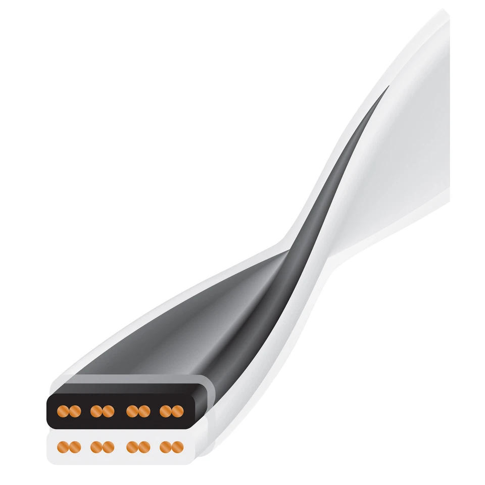 Cable de altavoz de cobre Wireworld Helicon OCC-7N terminado Foto 4 de 4