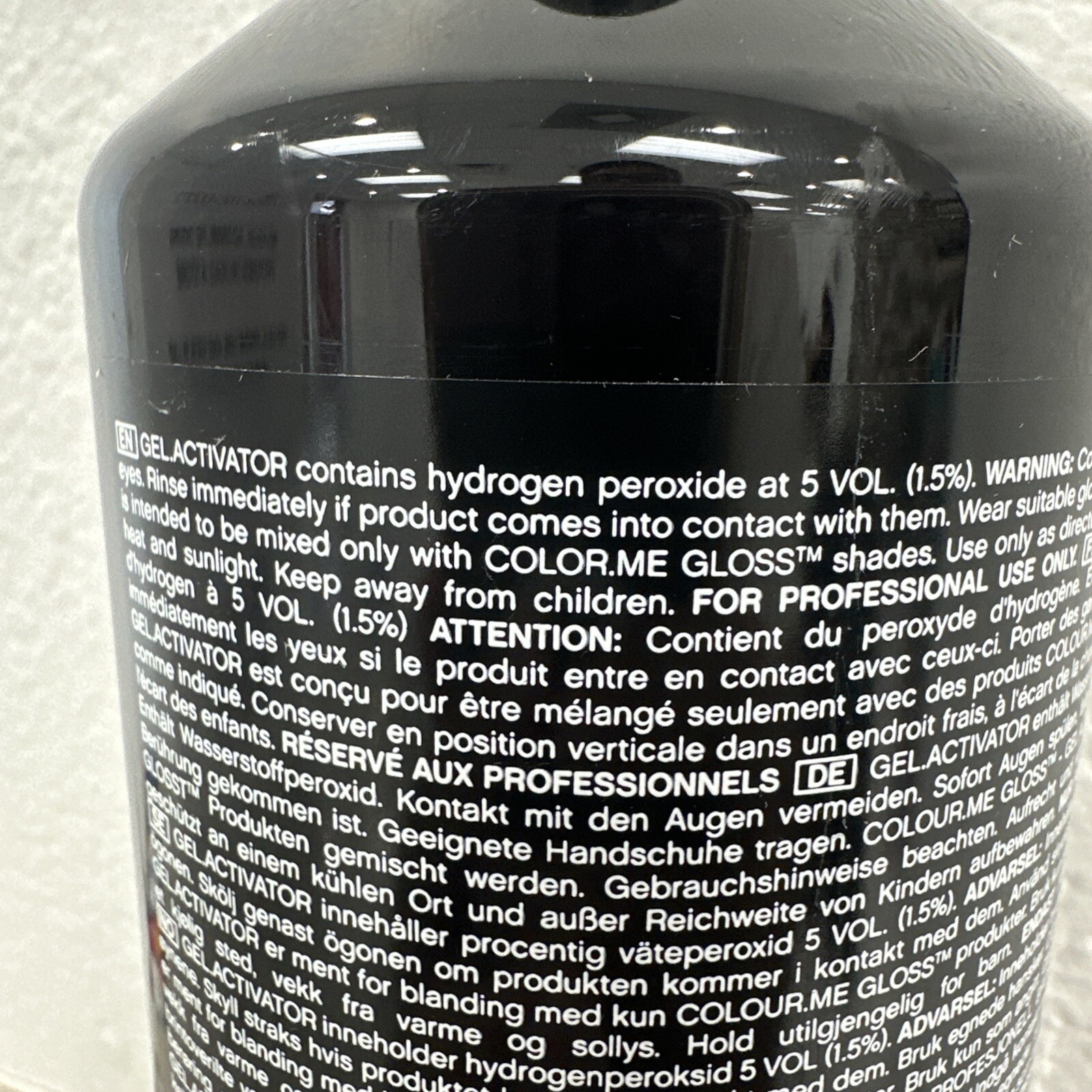 Kevin Murphy + COLOR.ME Gloss Gel Activator 30.4 fl oz/900 ml new (1.5% 5 Vol )