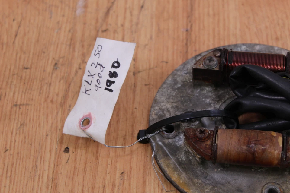 1980 KAWASAKI KLX250 Stator / Magneto / Mag Foto 2 de 4