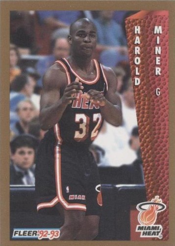 Harold Miner 1992-93 NBA Hoops #413 Rookie Card RC | eBay