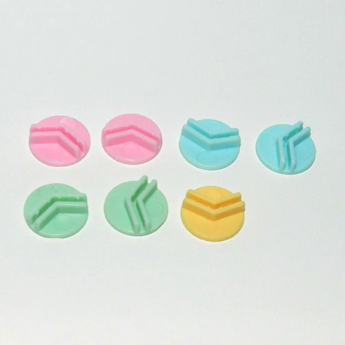 POLLY POCKET PARTY GAME (1994) Replacement Pieces | 7 Partition Stands