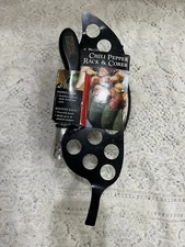 RARE Charcoal Companion Chili Pepper Grilling Rack and Corer Set CC3077 NEW!