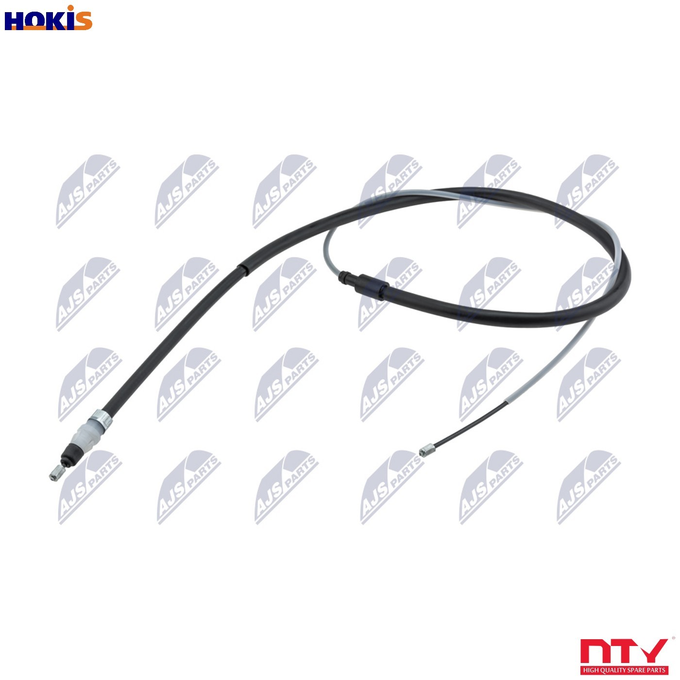 N.T.Y. HLR-CT-010.NTY Cable, parking brake for CITROËN,PEUGEOT - Image 9