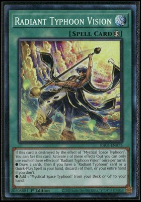Radiant Typhoon Vision (Collector's Rare) 1st Edition Collector's Rare Rarity Co