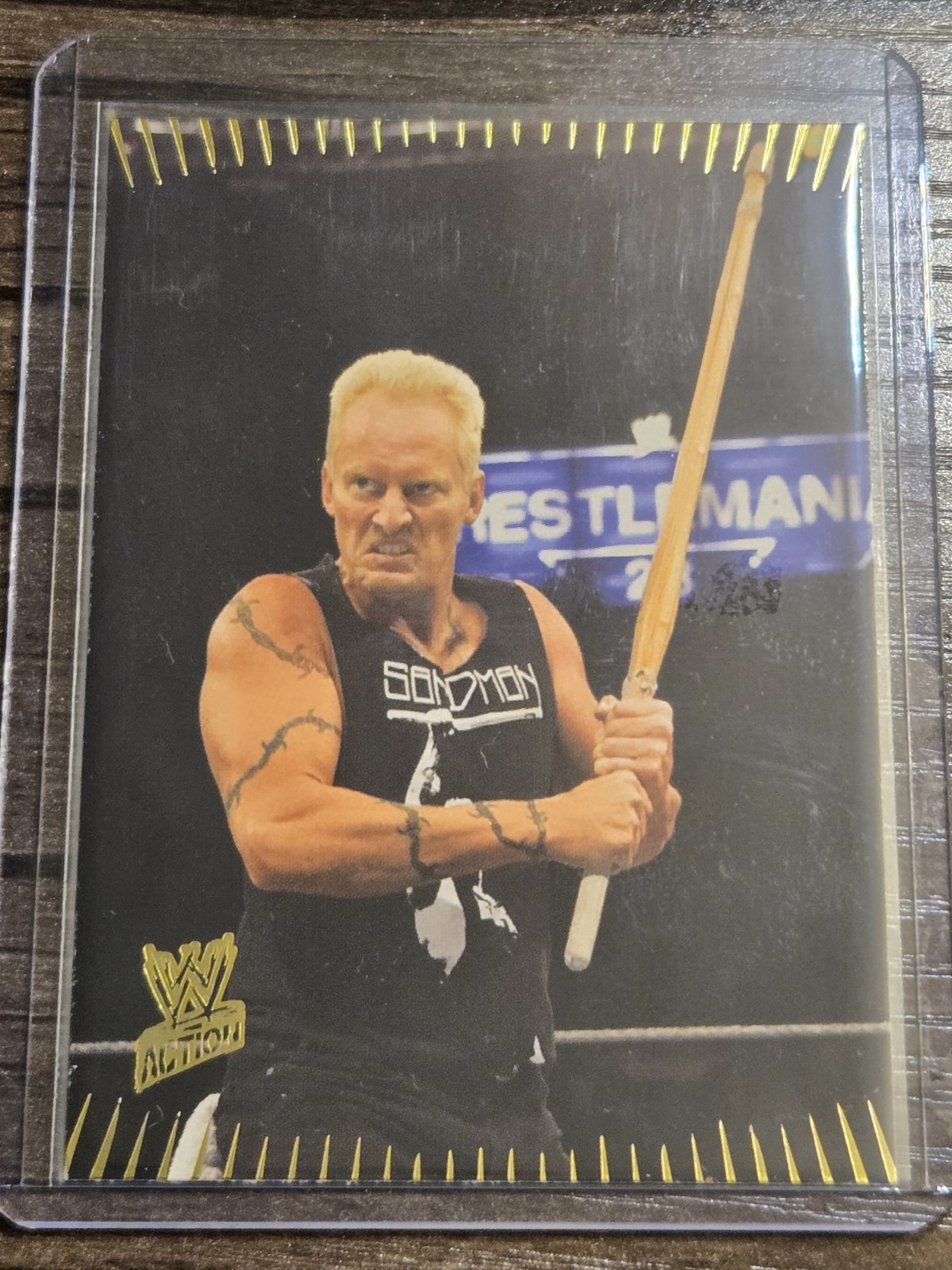 2007 Topps WWE Action The Sandman #63