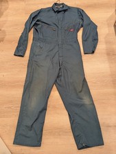 Vintage Navy Blue 90s Dickies Workwear Coveralls Mechanic Overall Jumpsuit XL 42