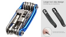 11 in 1 Bicycle Tool Set Bike Multi Repair Kit and Tire Levers set