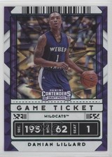 2020 Contenders Draft Picks Game Ticket Green Explosion Damian Lillard #40 07i7